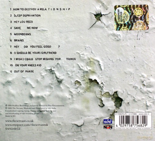 Servant The: How to Destroy a Relationship [CD]