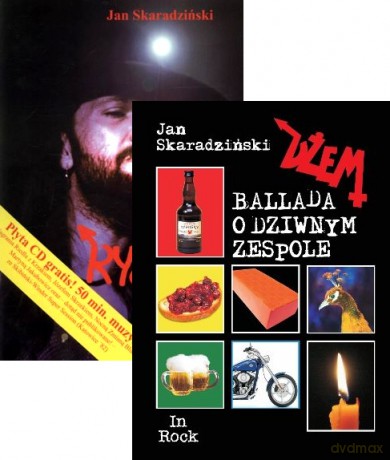 Rysiek / Dżem. Ballada o dziwnym zespole - Jan Skaradziński [CD]+[2xKSIĄŻKA]