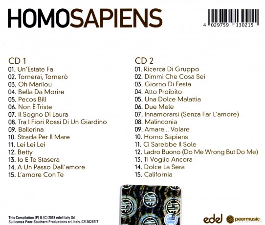 Homo Sapiens: Il Meglio [2CD]