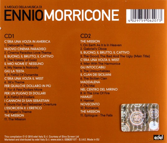 Ennio Morricone: Il Meglio Della Musica Di Ennio Morricone [2CD]