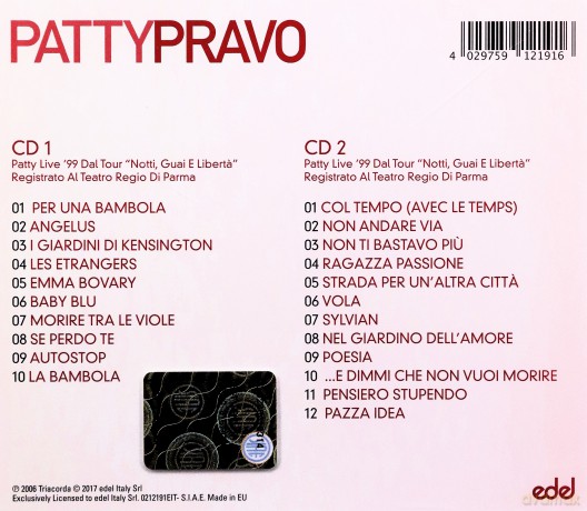 Patty Pravo: Il Meglio Di Patty Pravo [2CD]