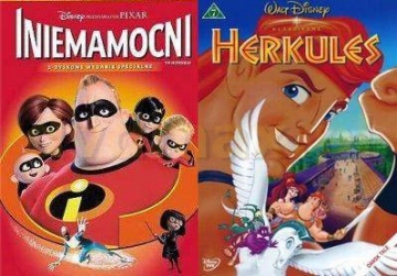 Iniemamocni / Herkules Pakiet [3DVD] (Disney)