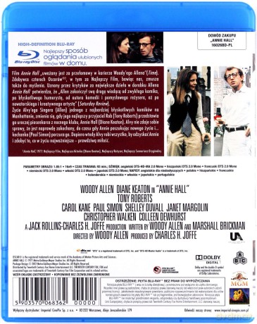 Annie Hall [Blu-Ray]