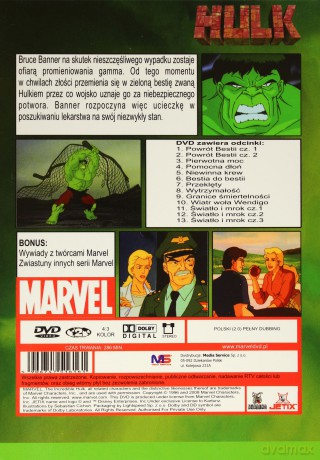 Hulk sezon 1 [2DVD]