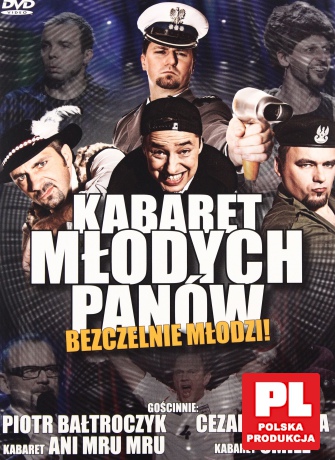 Kabaret Młodych Panów: Bezczelnie Młodzi (digipack) [DVD]