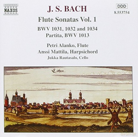 J.S. Bach: J. S. Bach: Flute Sonatas, Vol. 1 [CD]