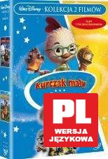Kurczak Mały / Dżungla [2DVD] (Disney)