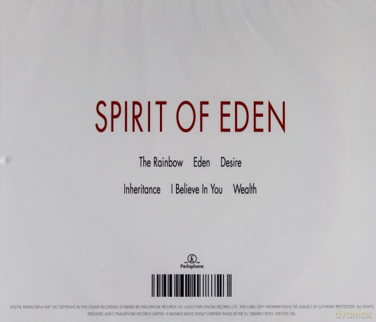 Talk Talk: Spirit Of Eden [CD]