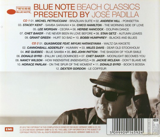 Blue Note Beach Classics Presented By Jose Padilla [CD]