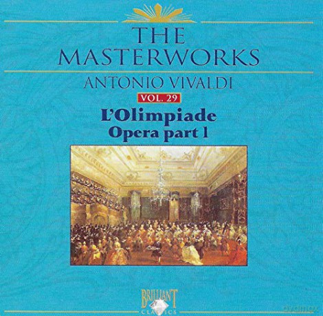 Antonio Vivaldi: l' Olimpiade Opera Part 1 Vol. 29 [CD]