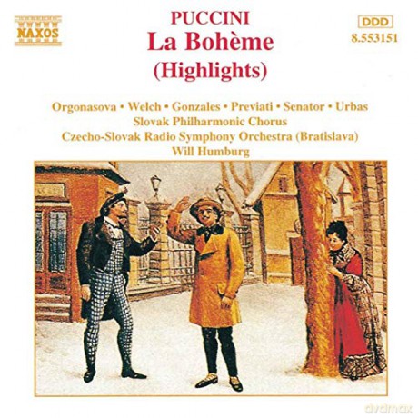 Giacomo Puccini: La Boheme [CD]
