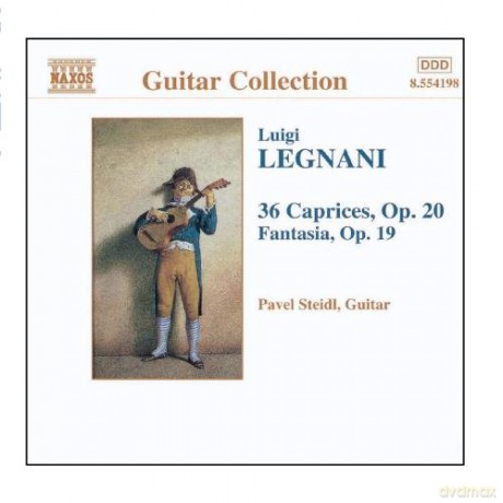 Pavel Steidl: Legani - Caprices, Op 20; Fantasia, Op 19 [CD]