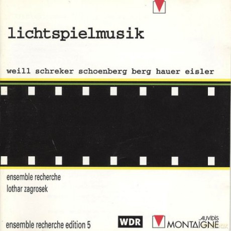 Ensemble Recherche: Lichtspielmusik [CD]