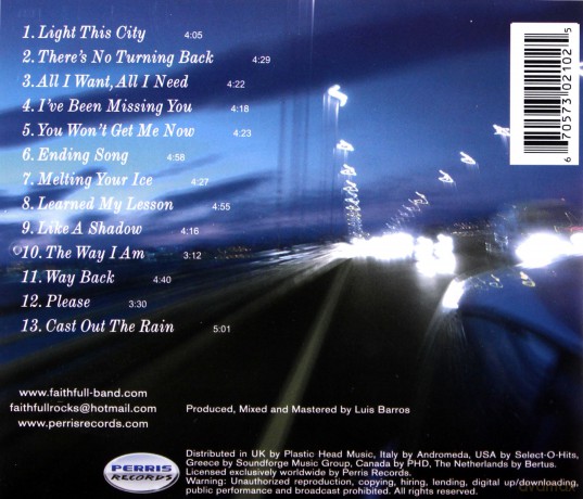 Faithfull: Light This City [CD]