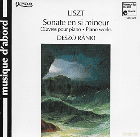 Deszo Ranki: Liszt;Sonata in B Minor [CD]