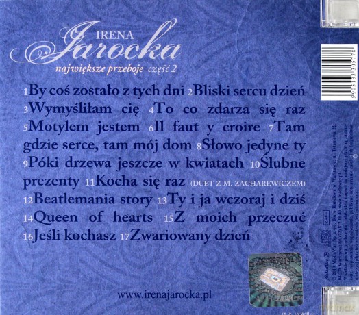 Irena Jarocka: Największe przeboje cz. 2 [CD]