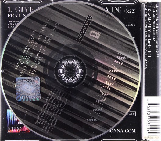 Madonna: Give Me All Your Luvin (maxisingle) [CD]
