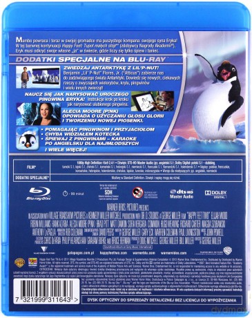 Happy Feet: Tupot małych stóp 2 [Blu-Ray]