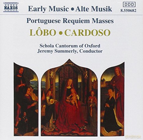 Jeremy Summerly: Lobo/cardoso - Missa Pro Defunctis [CD]