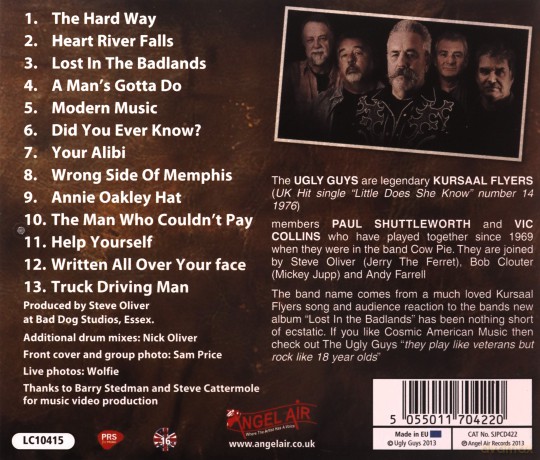 The Ugly Guys: Lost in the Badlands [CD]