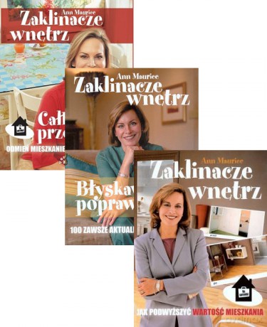 Zaklinacze wnętrz Pakiet - Ann Maurice [3xKSIĄŻKA]