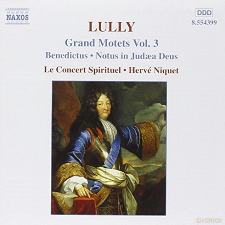 J.B. Lully: Lully: Grand Motets, Vol. 3 - Benedictus, Notus in Judea Deus [CD]