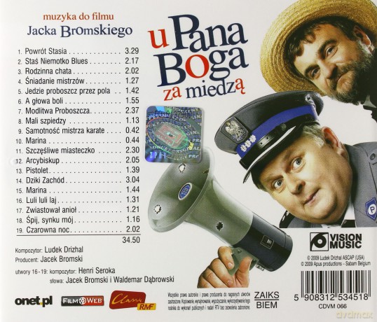 U Pana Boga Za Miedzą soundtrack (Ludek Drizhal) [CD]