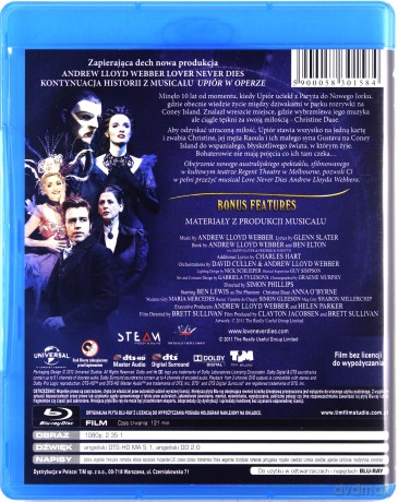 Love Never Dies [Blu-Ray]