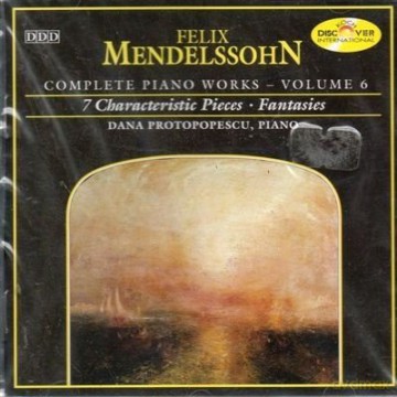 Dana Protopopescu: Mendelssohn [CD]