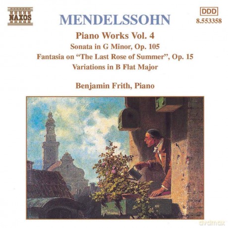 Mendelssohn: Mendelssohn: Piano Works, Vol. 4 [CD]