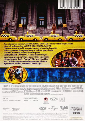 Czarnoksiężnik z krainy Oz (Musicale) [DVD] (Michael Jackson)