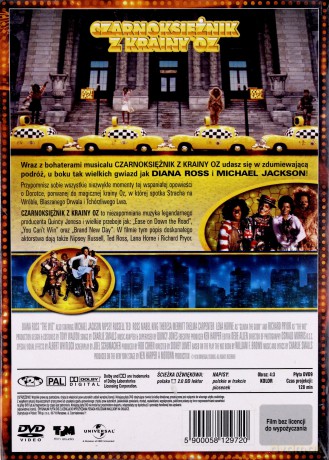 Czarnoksiężnik z krainy Oz (Musicale) [DVD] (Michael Jackson)