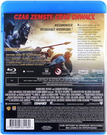 300: Początek imperium [Blu-Ray]