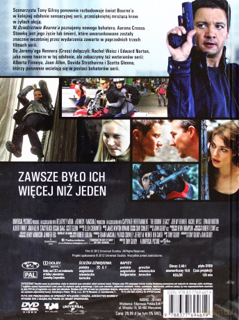 Dziedzictwo Bourne'a (booklet) [DVD]