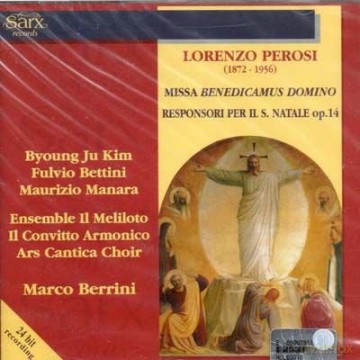Ju Kim B.: Missa Benedicamus Domino Responsori Per Il Santo Natale Op 14 Tema E Variazioni Per Organo Op 115 [CD]