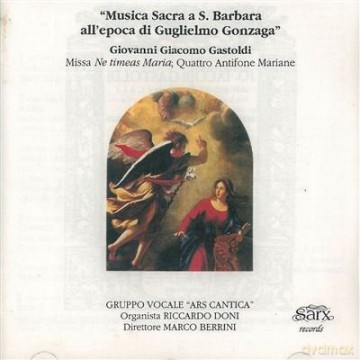 Berrini: Missa Ne Timeas Maria [CD]
