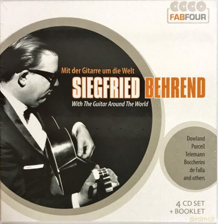 Siegfried Behrend: Mit Der Gitarre Um Die Welt [4CD]