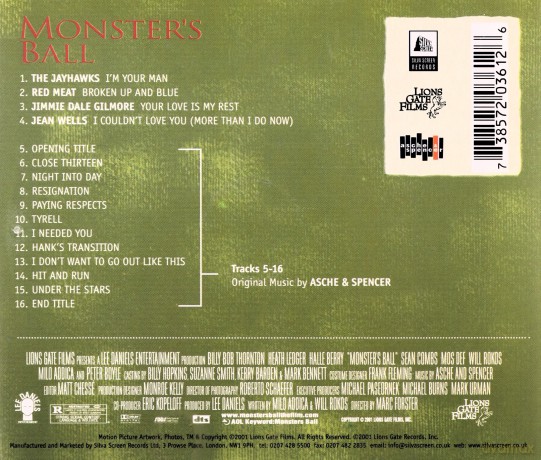 Monster's Ball [CD]