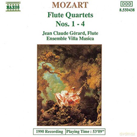 Wolfgang Amadeus Mozart: Mozart - Flute Quartets [CD]