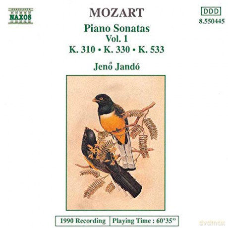 Wolfgang Amadeus Mozart: Mozart - Piano Sonatas, Vol. 1 [CD]
