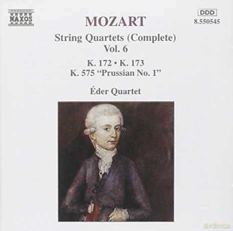 Wolfgang Amadeus Mozart: Mozart - String Quartets, Vol. 6 [CD]