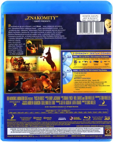 Kot w butach 3D (2011) [Blu-Ray 3D]+[Blu-Ray]