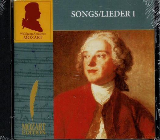 Wolfgang Amadeus Mozart: Mozart Songs [CD]