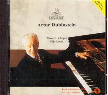 Artur Rubinstein: Mozart, Chopin, Villa-Lobos [CD]