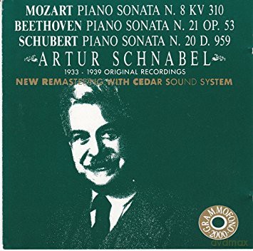 Artur Schnabel: Mozart/Beethoven/Schubert [CD]