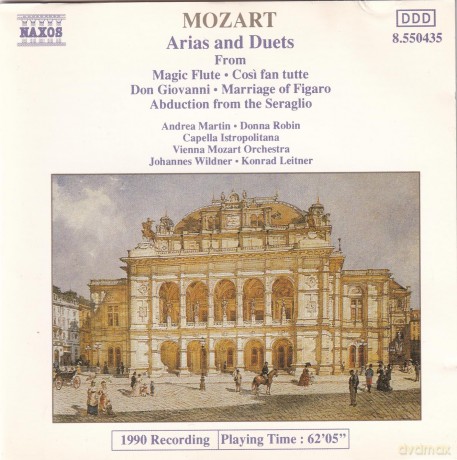 Wolfgang Amadeus Mozart: Mozart: Arias and Duets [CD]