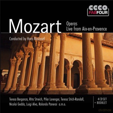 Hans Rosbaud: Mozart: Operas Live From Aix-En-Provence [4CD]