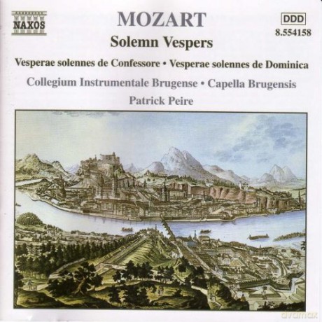 Wolfgang Amadeus Mozart: Mozart: Solemn Vespers [CD]
