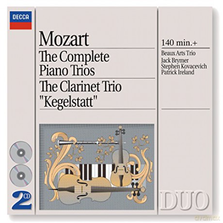 Wolfgang Amadeus Mozart: Mozart: The Complete Piano Trios; Clarinet Trio [2CD]
