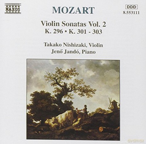 Takako Nishizaki: Mozart: Violin Sonatas, Vol. 2 [CD]